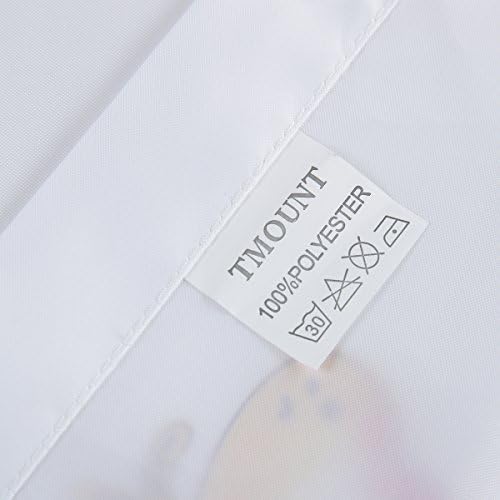 TMOUNT 72inchx78inch/180cmx200cm(wxh) Shower Curtain. Printed Happy ButterFly Pattern,bathroom Mildew Proof Polyester Fabric,waterproof and Lighttight Shower Curtain.
