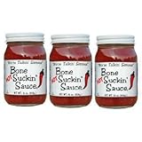 IMAGE OF Bone Suckin' BBQ Sauce Hot, 16 Ounce Jar