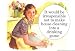 Professionally Framed Irresponsible Not To Make House Cleaning Drinking Game Funny Poster - 13x19 with RichAndFramous Black Wood Frame