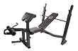 Muscle Inc Olympic Bench With Preacher Curl And Leg Extension