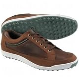 FootJoy Mens Contour Casual Spikeless Golf Shoes Dk Brown/Green 13