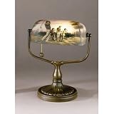 Dale Tiffany 10164-417 Parisian Park 1 Light Desk Lamp in Antique Bronze