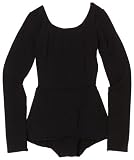 Danskin Girls 7 16 Long Sleeve Leotard With Skirt, Black, Large 417y6JhO3XL. SL160 Danskin Girls 7 16 Long Sleeve Leotard With Skirt, Black, Large