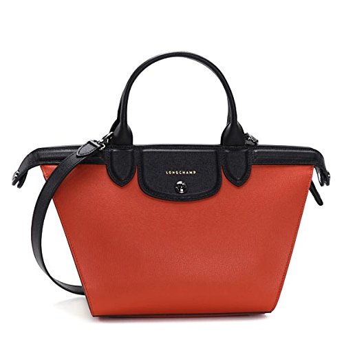 (ロンシャン) LONGCHAMP SAC PORTE MAIN M ハンドバッグ #1117 822 C62 TERRA/NOIR/ECRU 並行輸入品 画像