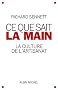 Ce que sait la main : La culture de l'artisanat