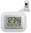 La Crosse Technology WS-811561-W Solar Powered Atomic Digital Wall Clock