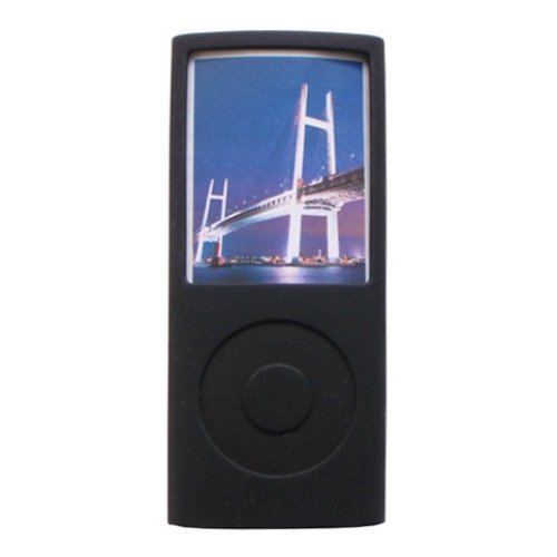Brighton SILICON CASE for 4th iPod nano 黒 BI-4NSI/BK