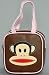 Paul Frank The Julius Brown Square Satchel with Pink Trimmings,Bags (Handbags/Totes) ...