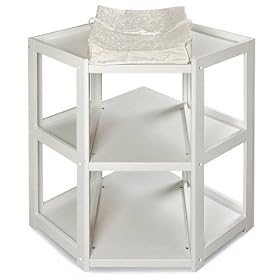 Badger Basket Diaper Corner Changing Table