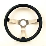 Black 77-79 Stock Leather Corvette Steering Wheel Exact Reproduction