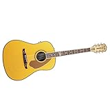 Fender Ron Emory "Loyalty" Slope Shoulder Dreadnought Acoustic-Electric Guitar, Rosewood Fingerboard - Ash Butterscotch