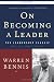 On Becoming a Leader