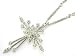 14K White Gold .55 CTW Diamond Religious Cross Pendant