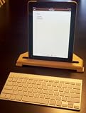 Stylish Ipad Stand Made From Quality Oak Hardwood