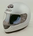 Box BX2 Motorcycle Helmet Silver X-Large