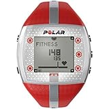Polar FT7 Women's Heart Rate Monitor Watch (Red/ Silver)