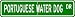 Portuguese Water Dog STREET SIGN ~ High Quality Aluminum ~ Dog Lover