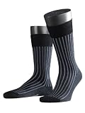 Falke - 14648 Shadow Socke - Chaussettes &Eacute;l&eacute;gantes - Homme - Bleu-Tr-J4-105 - 41/42