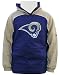 St. Louis Rams Embroidered Youth Bail Out Hooded Sweatshirt By Reebok (M=10-12)