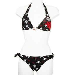 Billabong Bikini, schwarz/fullprint