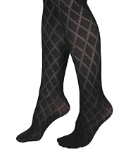 M2b 50 Denier Diamond Tight with Lycra