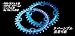 RaceFace 104mm Single Chain Ring, Blue, 32T 9/10/11 Speed