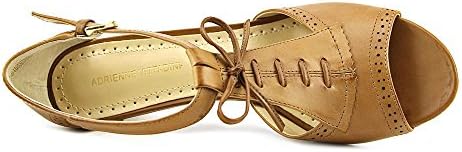 Adrienne Vittadini Footwear Women's Gretchen Dress Sandal,Cuoio,10 M US