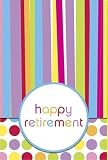 Milestone Retirement Party Invitations 8 Pack