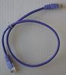 2ft PURPLE Category 5e Cat5e Molded Ethernet Network Patch Cable Cord for Internet Router Switch Hub and Gaming - Gold Plated Male to Male RJ45 Connectors for Base-T Networks - Works best for your desktop laptop router modem switch hub DSL Xbox PS2 or PS3