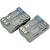 DSTE&reg; 2x EN-EL3E Replacement Li-ion Battery for Nikon D70 D70S D80 D90 D100 D200 D300 D300S D700 Camera