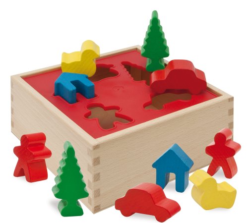 HEROS 100011710 - Holzbox-Steckspiel