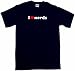 I Heart (Love) Nerds Women's Regular Fit Tee Shirt in 3 Colors Small thru XXL