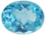AVG 1.33CT 8X6MM OVAL APATITE FROM MADAGASCAR