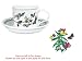 Portmeirion Botanic Garden Breakfast Cup And Saucer, 9 oz. - Heartsease