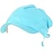 New Cotton Tie Back Slouchy Newsboy Cap Hat Junior Hot Turquoise Small Medium