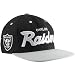 Oakland Raiders Mitchell & Ness Throwback Vintage Retro Script Snap ...