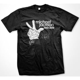 Michael Jackson 'Glove' Memorial T-Shirt