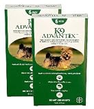 K9 ADVANTIX Dog Flea Control 0-10 lbs Green 6 Month