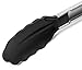 Stainless Steel Tongs Set - Salad Tongs - Serving Tongs - Kitchen Tongs - 12 Inch & 14 Inch Cooking Tongs With Silicone Tips, Perfect Tongs For All Food & BBQ - Kitchen Utensils