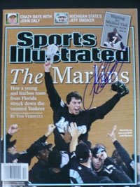 Beckett, Josh Autographed/Hand Signed Sports Illustrated 11/3/03