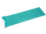 Deluxe Ultra-Slim Flexible Keyboard - Green