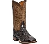 Dan Post Boots Men's Genuine Flank Caiman Stockman DP2806 Animal Print Shoes