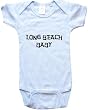 LONG BEACH BABY / HURRY UP - City Series - White, Blue or Pink Onesie / Baby T-shirt