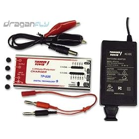 Thunder Power TP535C Li Poly Charger and TP1205P 12V 5A Power Supply by Thunder Power Batteries