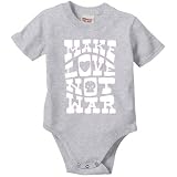 Make Love, Not War Baby One-Piece