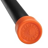Body Solid Tools BSTFB4 4-Pound Padded Weighted Bar (Orange)