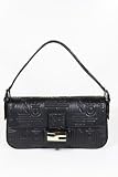 Fendi Handbags Black Leather Baguette 8BR600 (Clutch)