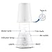 {New Version Travel-size 4 Timer Modes} 100Ml Ultrasonic Diffuser Essential Oil Diffuser with Color Changing Led Lamps Aroma Humidifier with Waterless Auto Shut-off Function for Home Office Spa