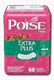 Poise Pads Extra Plus Absorbency - 60 / Bag, 4 Bags / Case