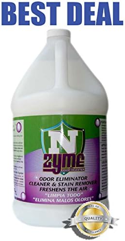 NZYME Odor Eliminator and Pet Urine Cleaner w/ Grease Cutters Limpia Todo (1 Gallon) FREE Shipping!!